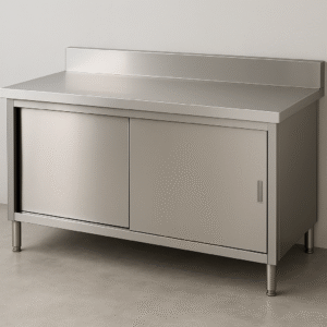 custom stainless steel counters